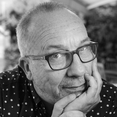 Portrait of Alain Rieder, professional drum teacher in Geneva